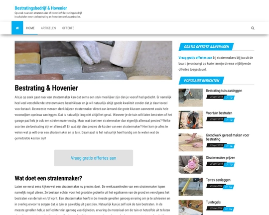 Almasier Bestrating Logo