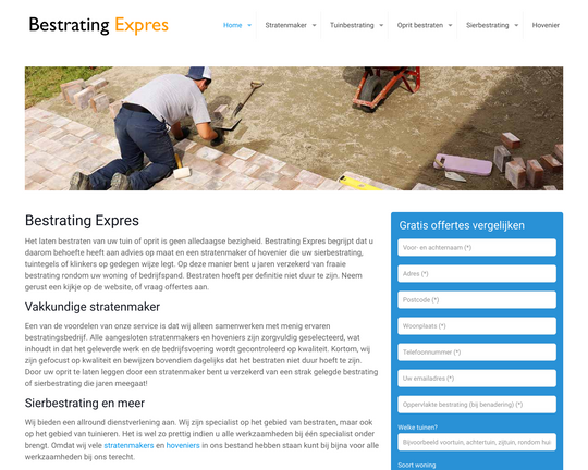 Bestrating Expres Logo