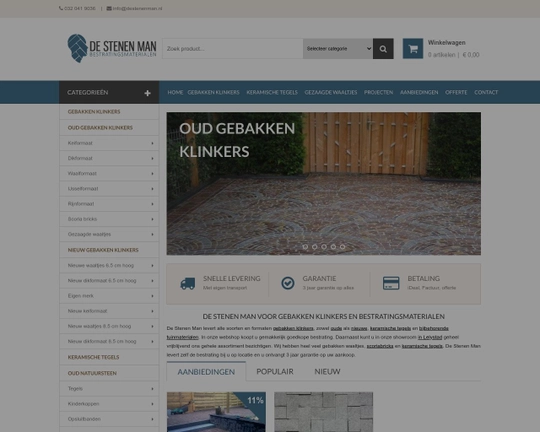 De Stenen man Logo