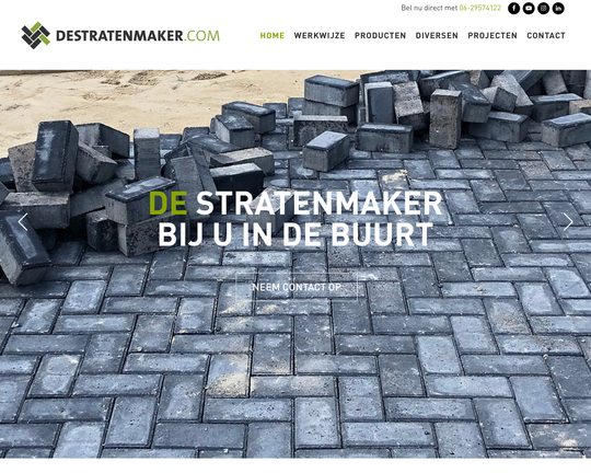 De Stratenmaker Logo