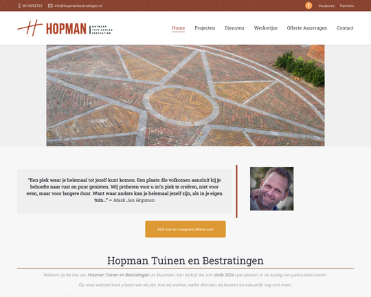 Hopman Bestratingen Logo