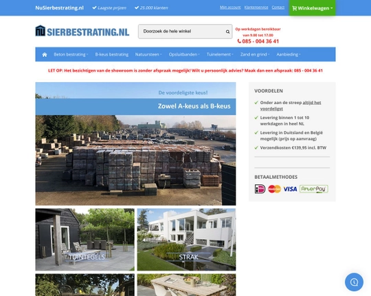 Nusier Bestrating Logo