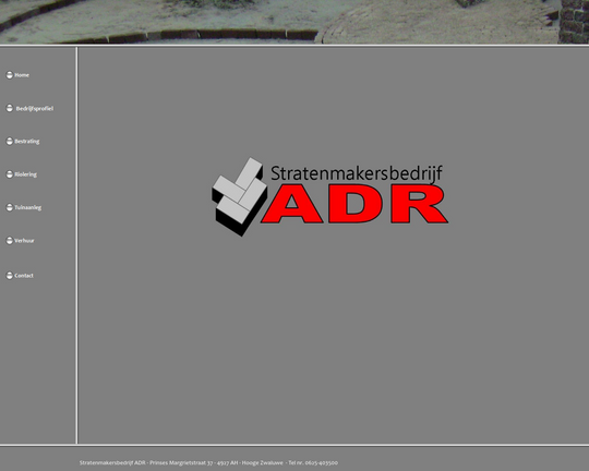 Stratenmakersbedrijf ADR Logo
