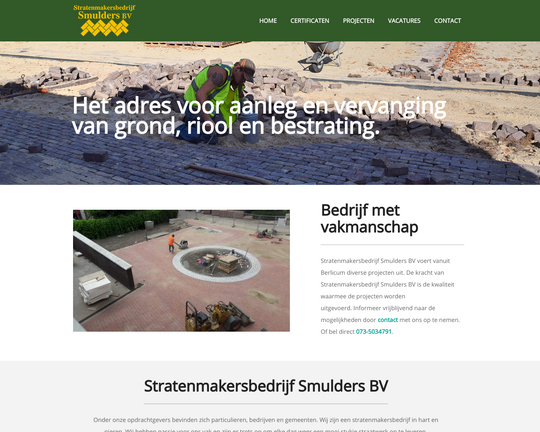 Stratenmakersbedrijf Smulders Logo