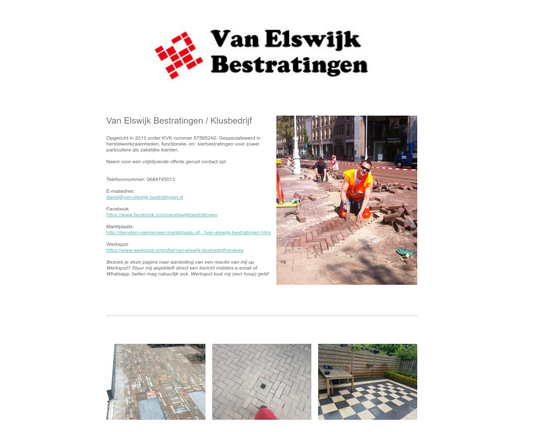 Van Elswijk Bestratingen Logo